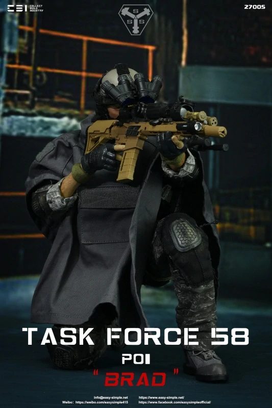 Figurka Brad - Task Force 58 PO1 1/6 Action Figure