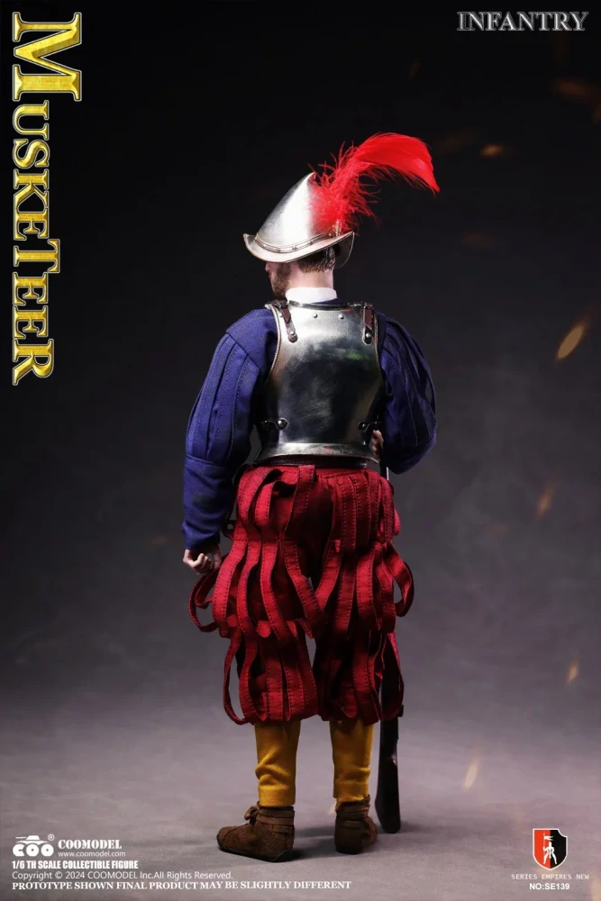 Figurka Spanish Conquistador Musketeer 1/6 Action Figure