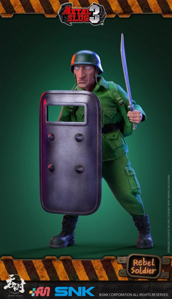 Figurka Rebel Soldier - Metal Slug 3 Action Figure 1/12