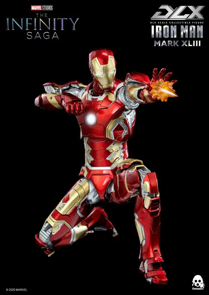 Figurka Iron Man Mark 43 - Infinity Saga DLX Action Figure 1/12