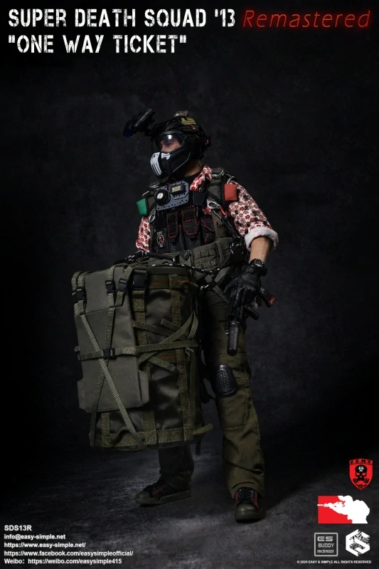 Figurka Super Death Squad 13 Remastered - "One Way Ticket" 1/6 Action Figure