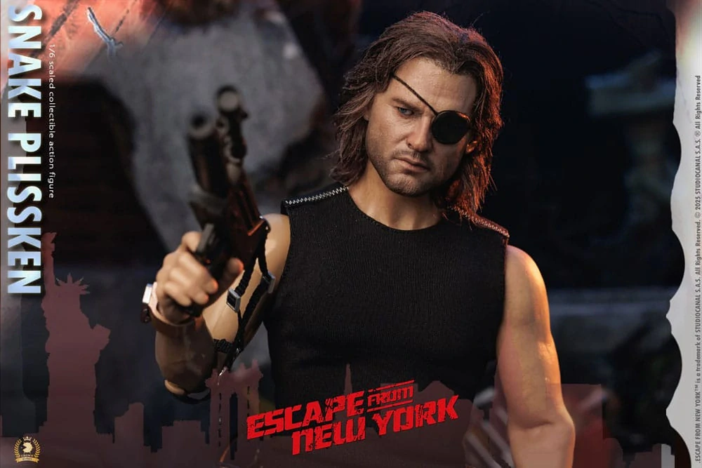 Figurka Snake Plissken (Real Hair) - Escape from New York 1/6 Action Figure