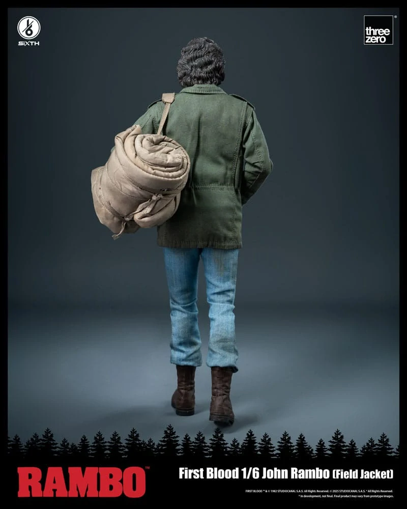 Figurka John Rambo (Field Jacket) - Rambo: First Blood Action Figure 1/6