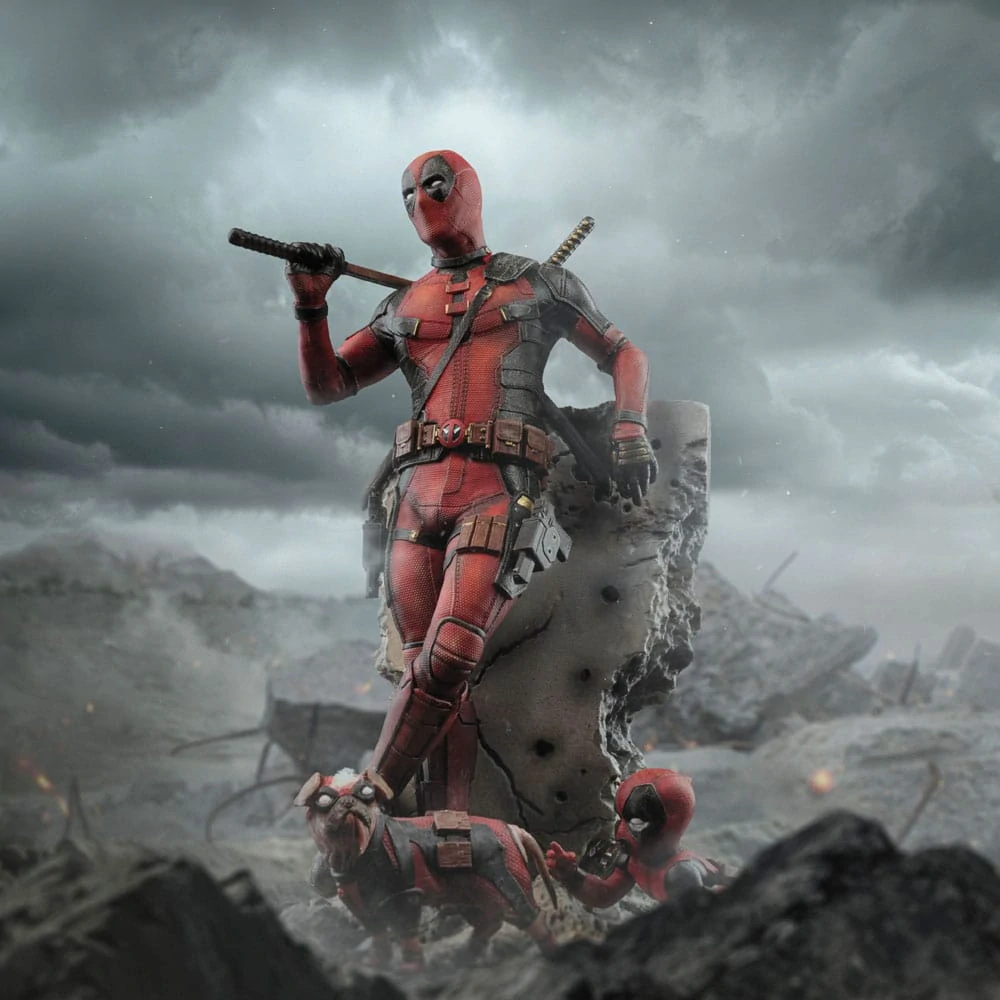 Soška Deadpool - Deadpool 3 Art Scale Statue 1/10
