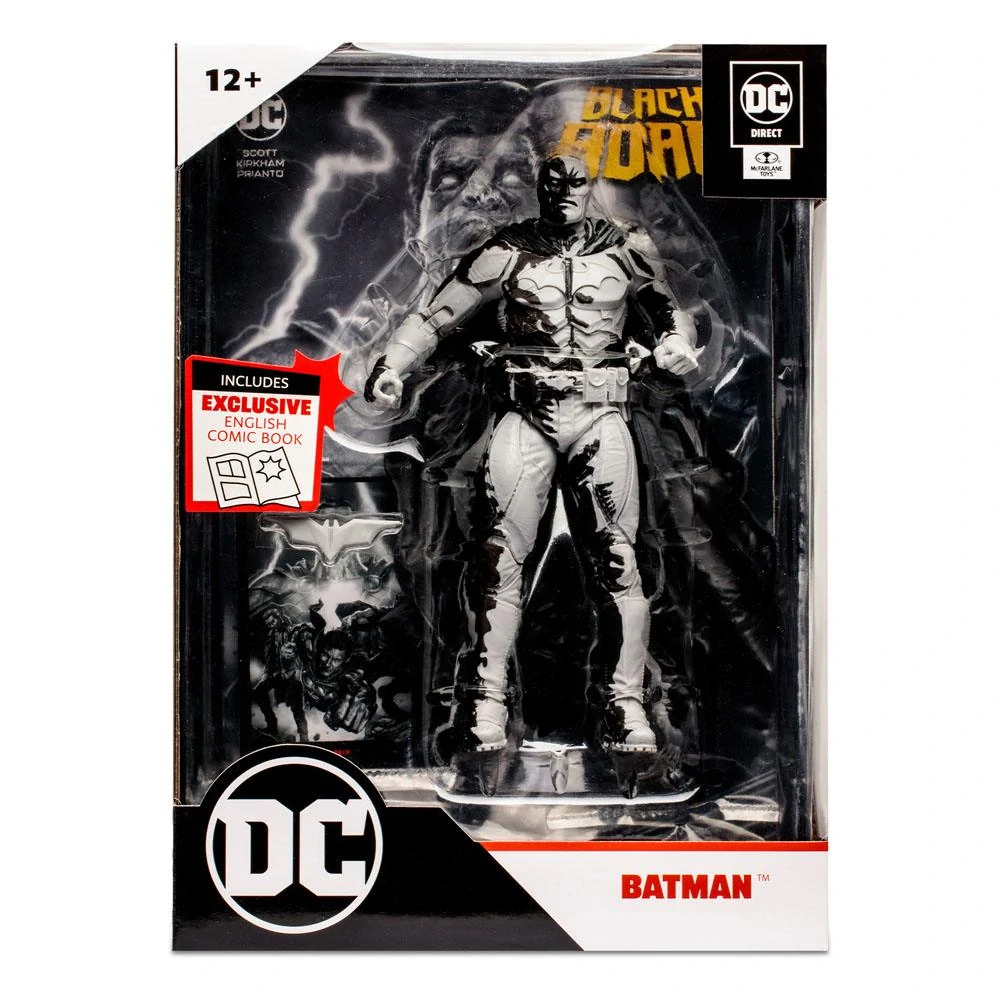 Figurka DC Direct Action Figure Black Adam Batman Line Art Variant (Gold Label) (SDCC)