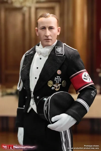 Figurka SS General Reinhard Heydrich (Black Formal Suit Version) 1/6 Action Figure