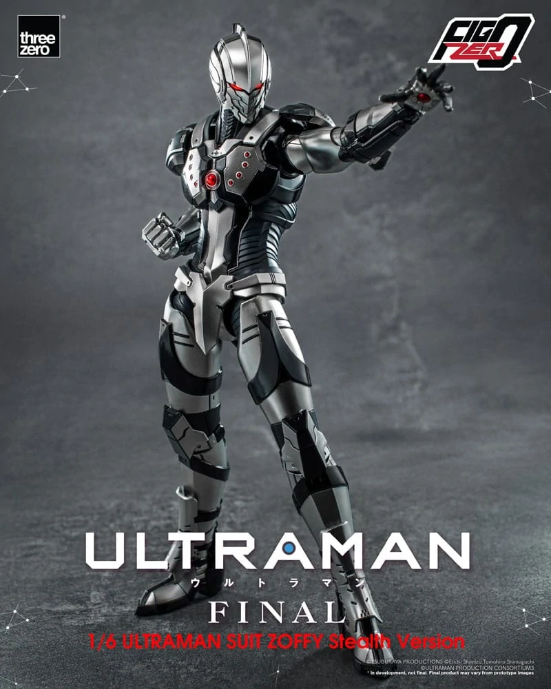Figurka Ultraman Suit Zoffy Stealth Version - Ultraman Final FigZero Action Figure 1/6