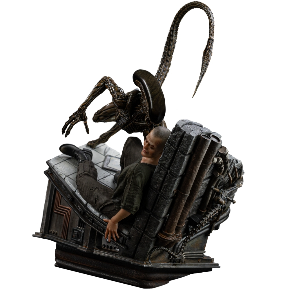 Soška Ellen Ripley And Dog Alien - Alien 3 Art Scale 1/10