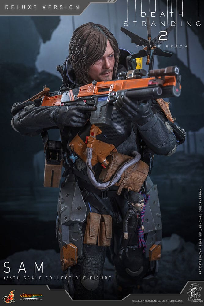 Figurka Sam (Deluxe Version) - Death Stranding 2: On the Beach Videogame Masterpiece Action Figure 1/6