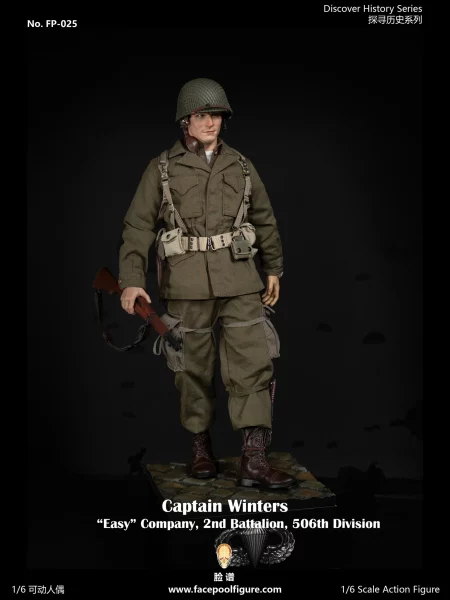 Figurka Captain Winters - US Airborne Easy Company 2nd Battalion, 506th Division 1/6 Action Figure
