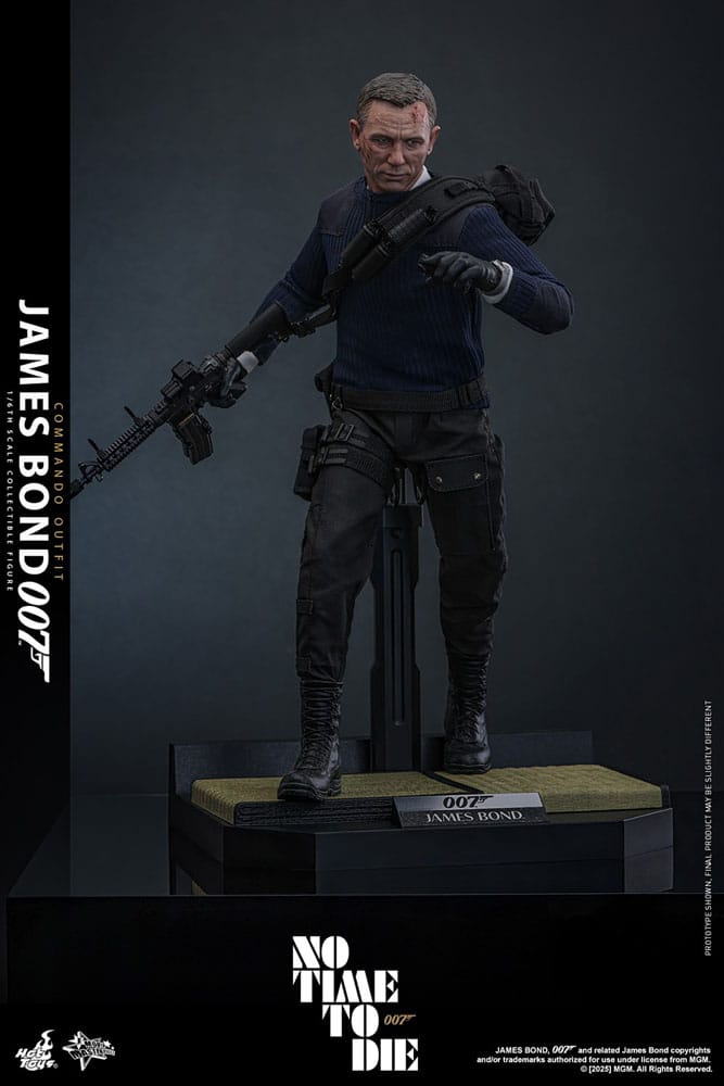 Figurka James Bond (Commando Outfit) - No Time To Die Movie Masterpiece Action Figure 1/6