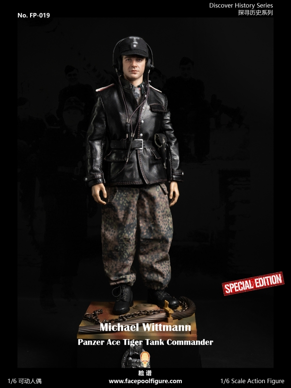 Figurka Michael Wittmann (Special Version) - Panzer Ace Tiger Tank Commander 1/6 Figure