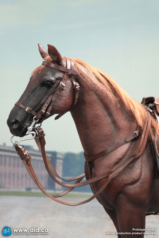 Figurka WWII Brown German War Horse 1/6 Action Figure