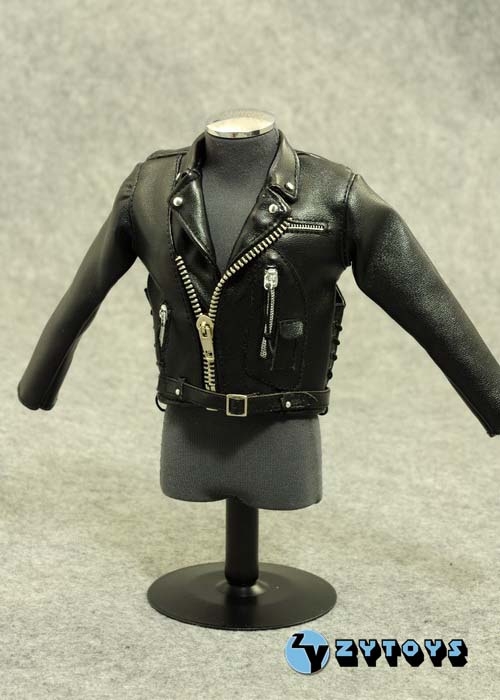 Sada oblečení pro 1/6 figurku Leather Biker Clothes Set