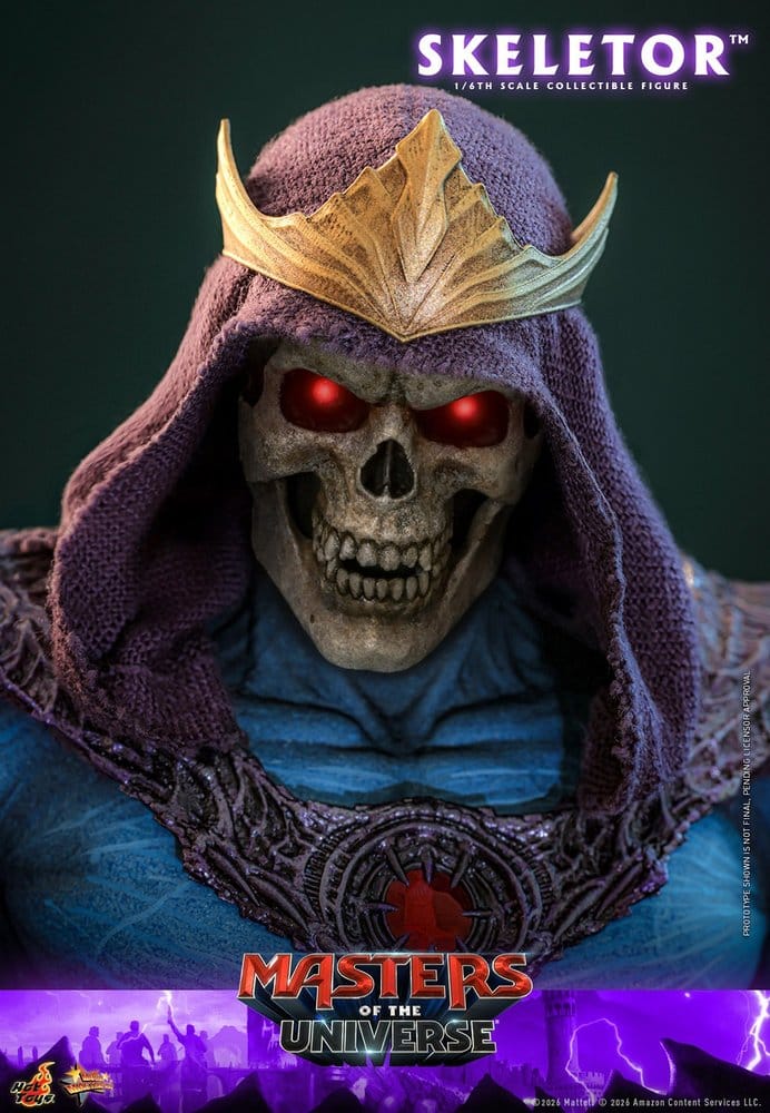 Figurka Skeletor - Masters of the Universe Movie Masterpiece Action Figure 1/6