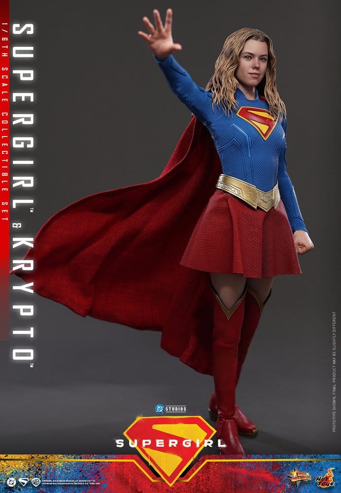 Figurka Supergirl & Krypto - DC Comics Movie Masterpiece Action Figure Set