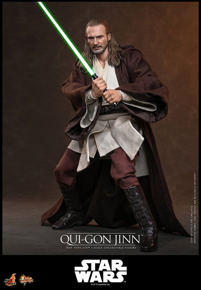 Figurka Qui-Gon Jinn (Collector Edition) - Star Wars Movie Masterpiece Action Figure 1/6