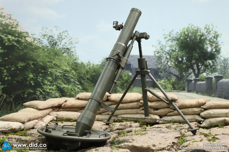Zbraň pro 1/6 figurky WWII German 12cm Granatwerfer 42 Mortar (Olive Drab)