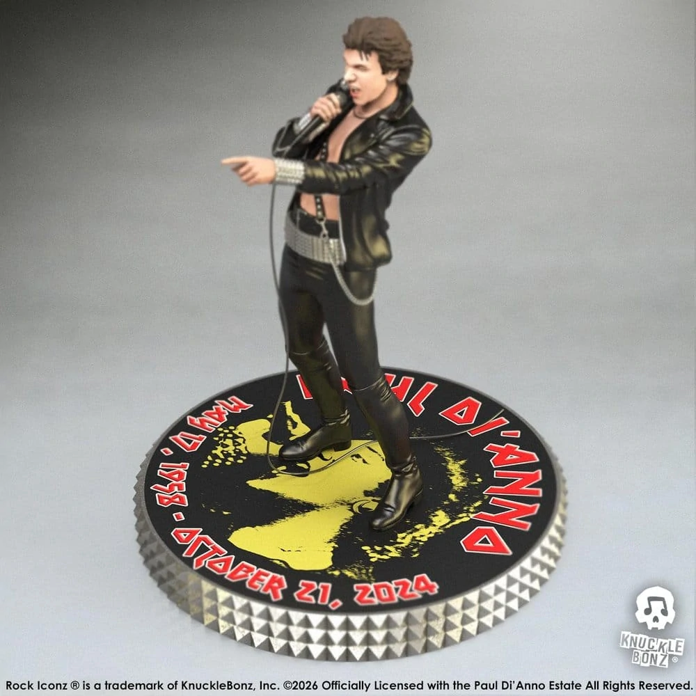Soška Paul Di'Anno - Iron Maiden Rock Iconz Statue