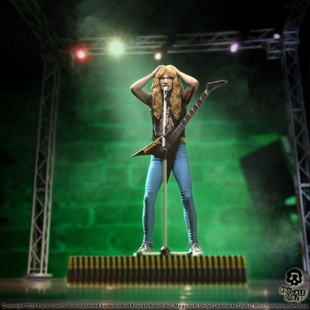 Soška Dave Mustaine II - Megadeth Rock Iconz Statue