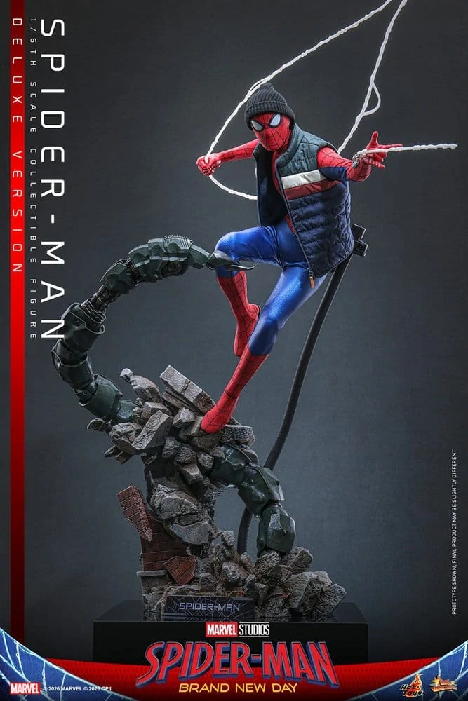 Figurka Spider-Man (Deluxe Version) - Marvel Spider-Man: Brand New Day Action Figure 1/6