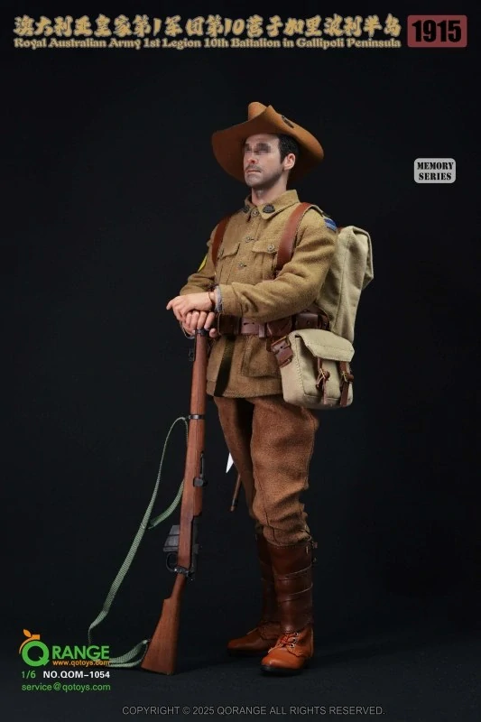 Sada příslušenství Royal Australian Army 1st Legion 10th Battalion Gallipoli Peninsula 1915 Set 1/6