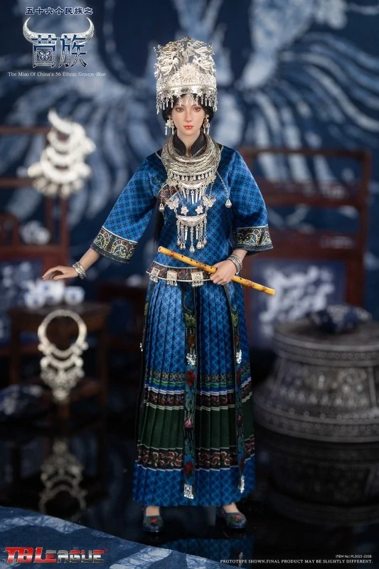 Figurka The Miao of China’s 56 Ethnic Groups (Blue Version) 1/6 Action Figure
