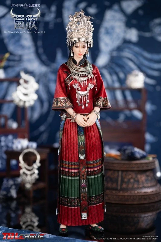 Figurka The Miao of China’s 56 Ethnic Groups (Red Version) 1/6 Action Figure