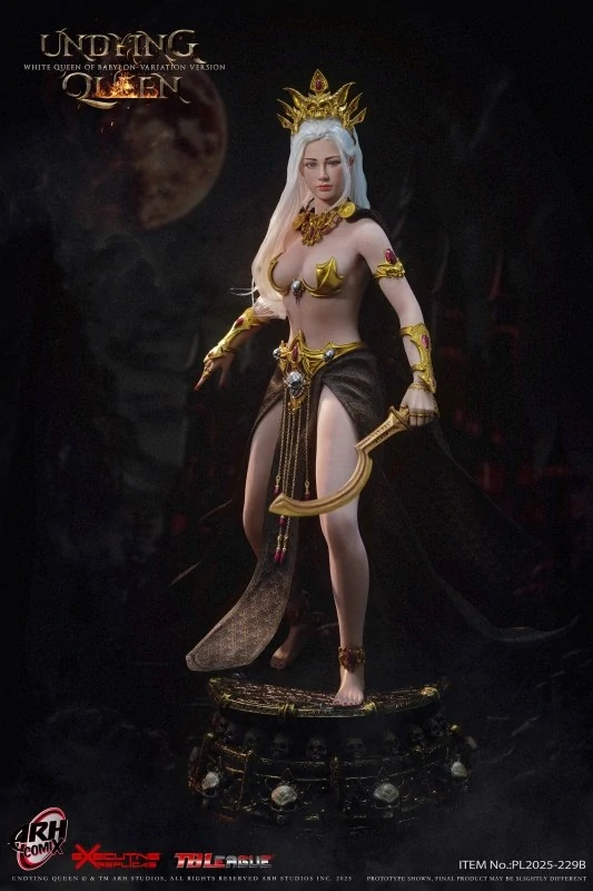 Figurka Undying Queen - White Queen Of Babylon (Variation Version) 1/6 Action Figure