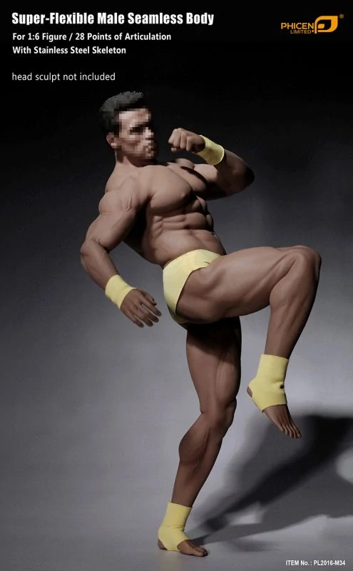 Tělo pro 1/6 figurky Super Flexible Male Seamless Body