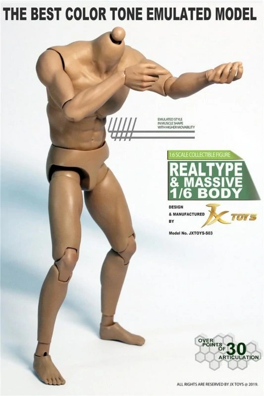 Tělo pro 1/6 figurky Caucasian Male Body