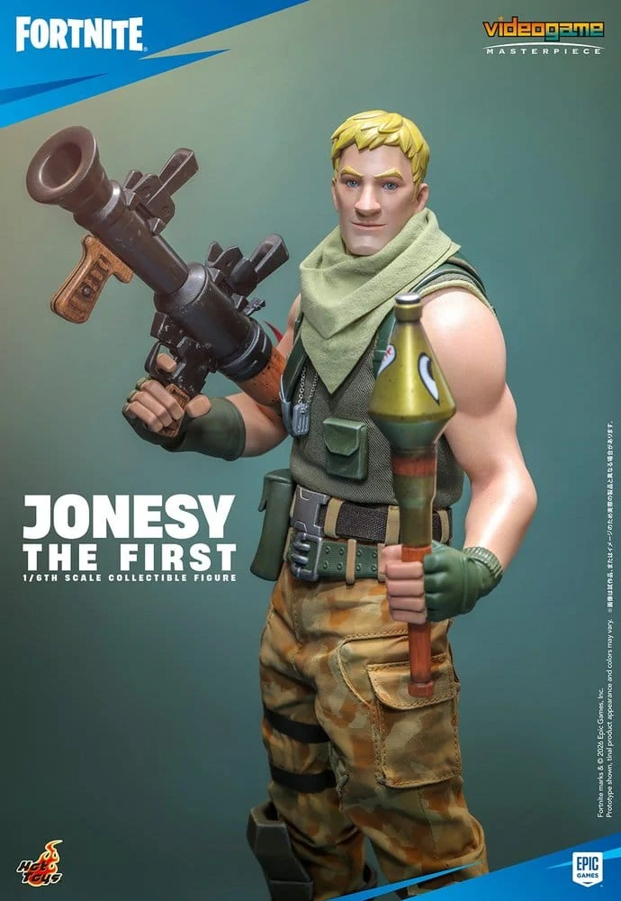 Figurka Jonesy The First - Fortnite Action Figure 1/6