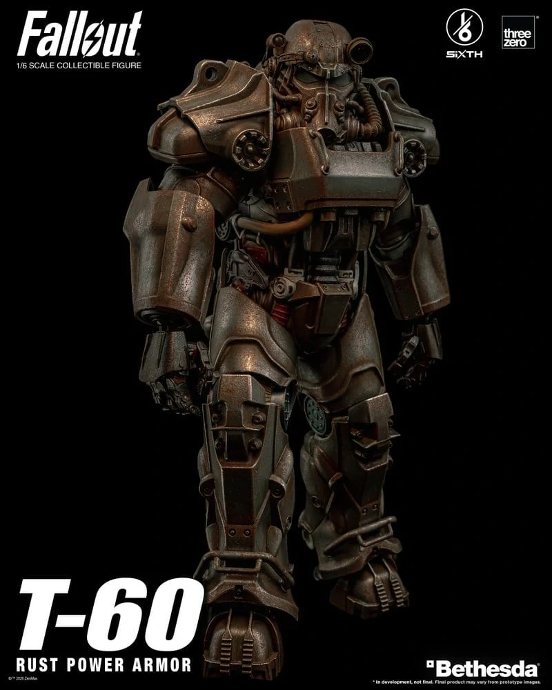 Figurka T-60 Rust Power Armor - Fallout Action Figure 1/6