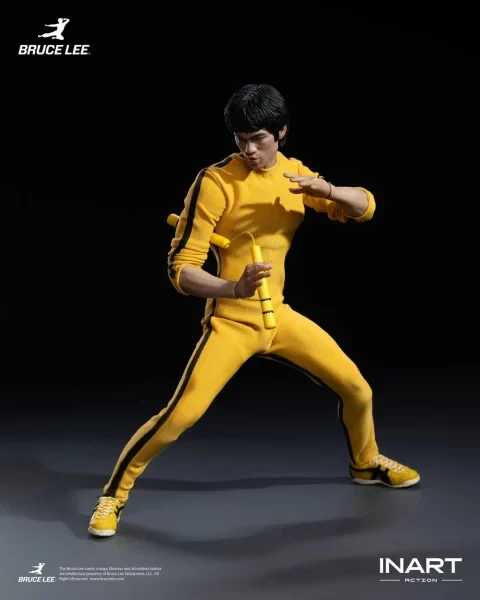 Figurka Bruce Lee Yellow Jumpsuit 1/12 Action Figure
