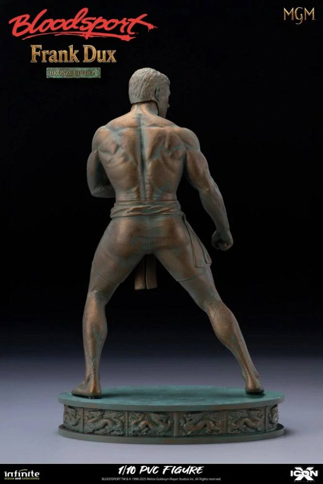Soška Frank Dux (Bronze Version Exclusive) - Bloodsport 1/10 PVC Figure Icon X