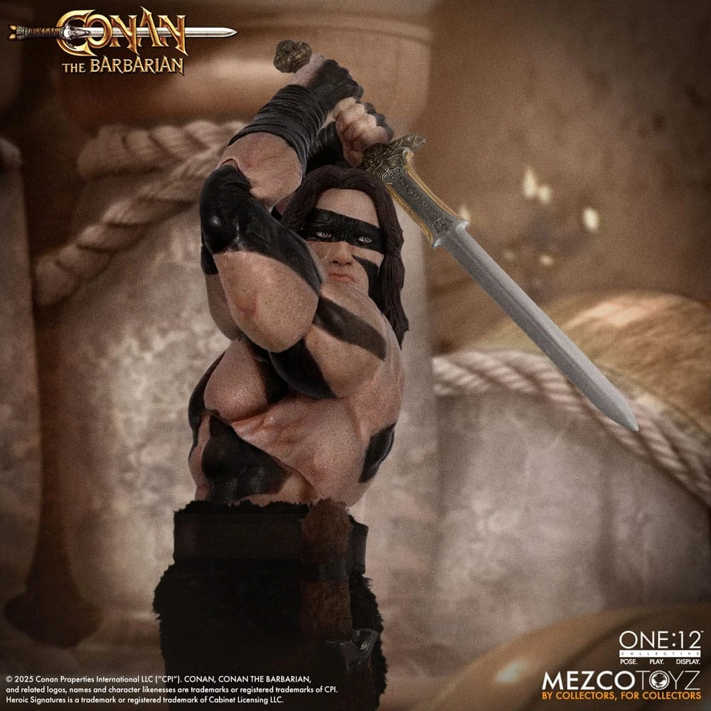 Figurka Conan (1982) - Conan the Barbarian Action Figure 1/12