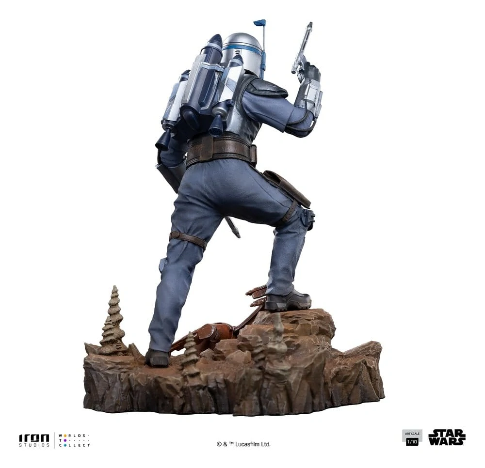 Soška Jango Fett - Star Wars Jango Fett Art Scale Statue 1/10
