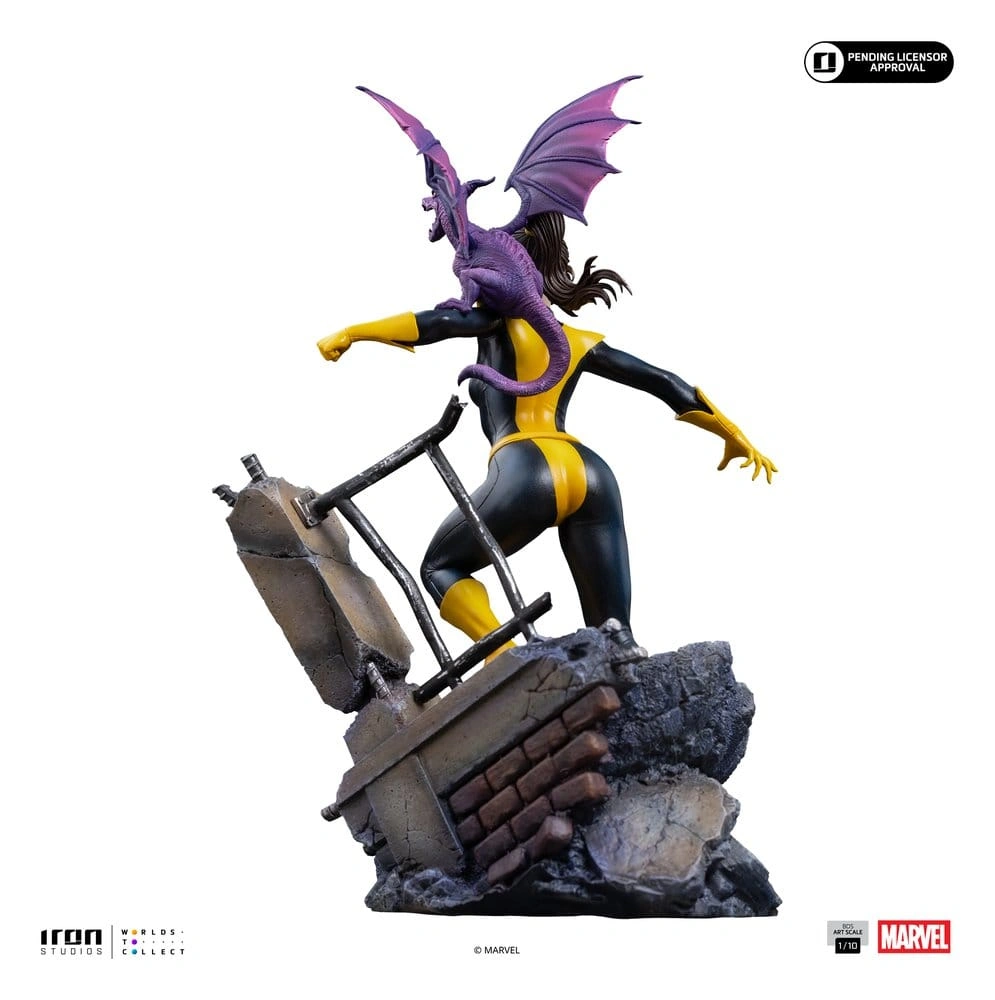 Soška Kitty Pride & Lockheed - X-Men Comics BDS Art Scale 1/10