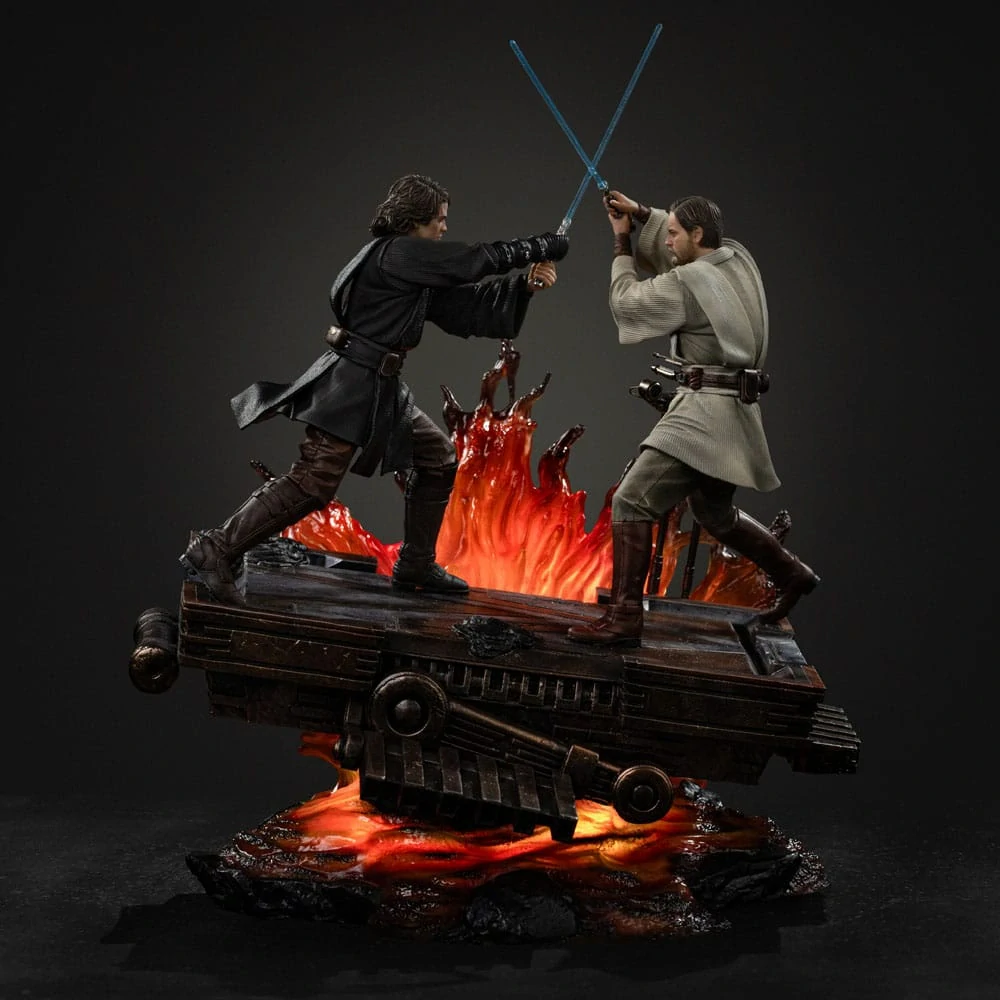 Soška Anakin vs. Obi Wan - Star Wars Art Scale Statue 1/10