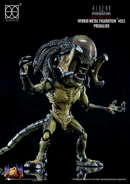Figurka Predalien - Alien vs Predator Hybrid Metal Figuration #032