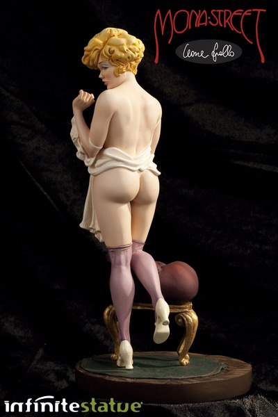 Soška Mona Street - Comic Resin Statue by Leone Frollo