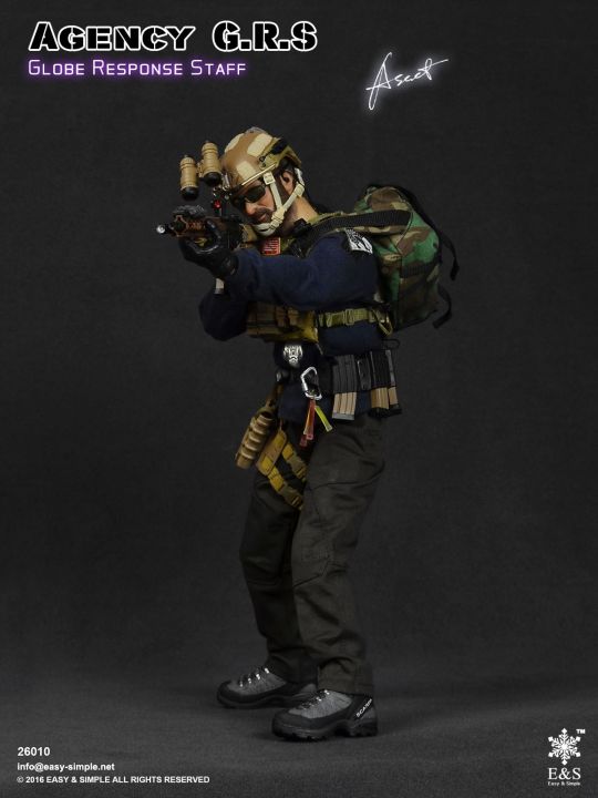 Figurka Globe Response Staff - Agency G.R.S. 1/6 Action Figure