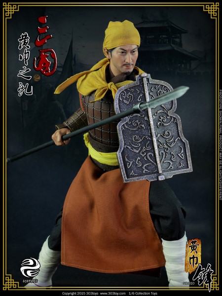 Figurka Yellow Turban Spear - Three Kingdoms 1/6 Action Figure