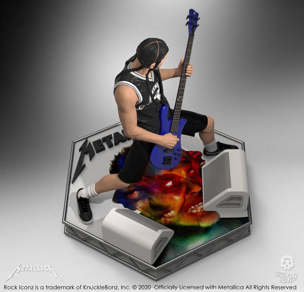 Soška Robert Trujillo Limited Edition - Metallica Rock Iconz Statue