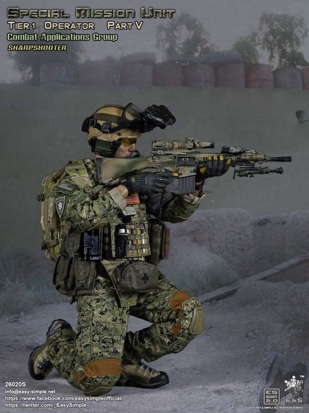 Figurka Sharpshooter Combat Applications Group - Tier 1 Operator Part V 1/6 Action Figure