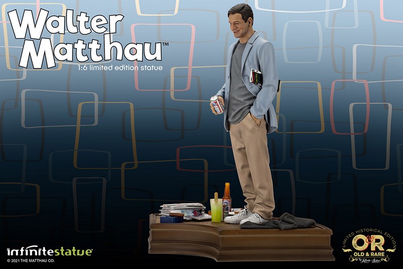 Soška WALTER MATTHAU OLD&RARE 1/6 RESIN STATUE