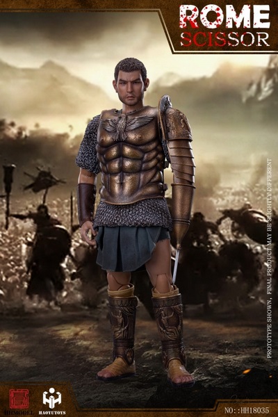 Figurka Rome Scissor (Gold Edition) - Hunting Ground Fighter 1/6 Action Figure