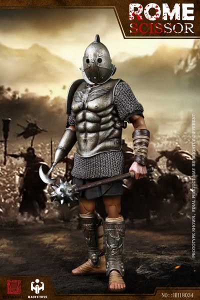 Figurka Rome Scissor (Silver Edition) - Hunting Ground Fighter 1/6 Action Figure