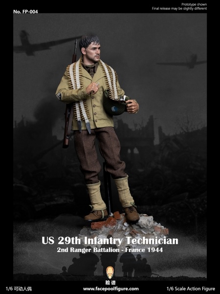 Figurka Corporal Upham - Saving Private Ryan U.S. Army 29th Infantry Technician 1/6 Action Figure