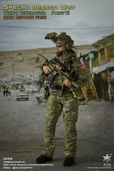 Figurka SMU Tier 1 Operator Part XI - Quick Response Force 1/6 Action Figure